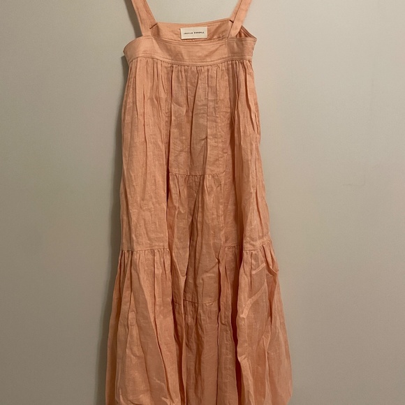 Loeffler Randall Marianna Blush Tiered Dress - Picture 7 of 9
